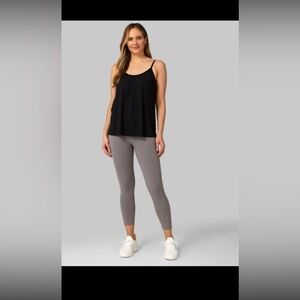 32 Degrees Black Women's Cool Relaxed Bra Cami top XXL -New